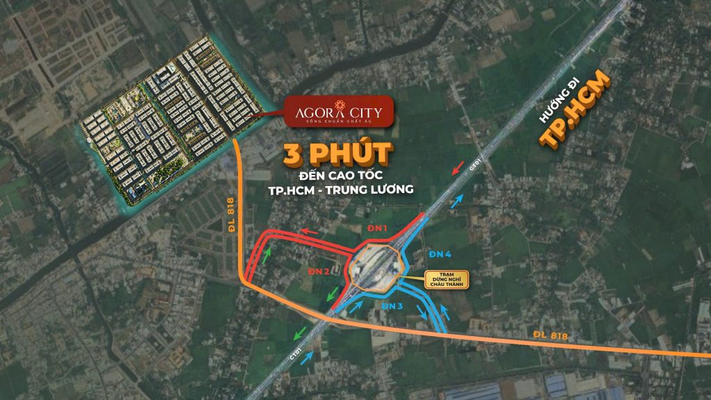 Nút giao cao tốc Agora City