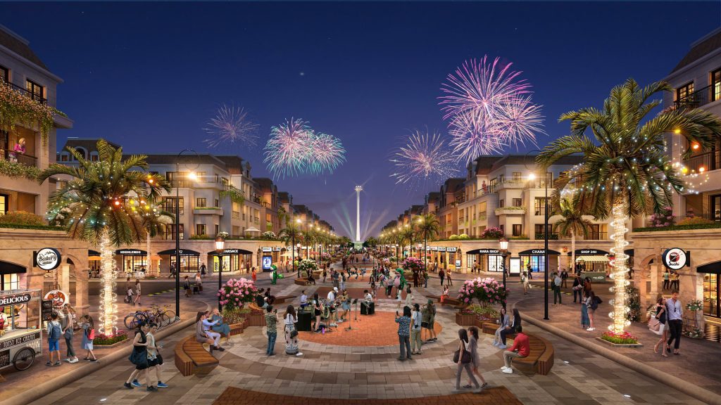 Phố đi bộ chính Agora City