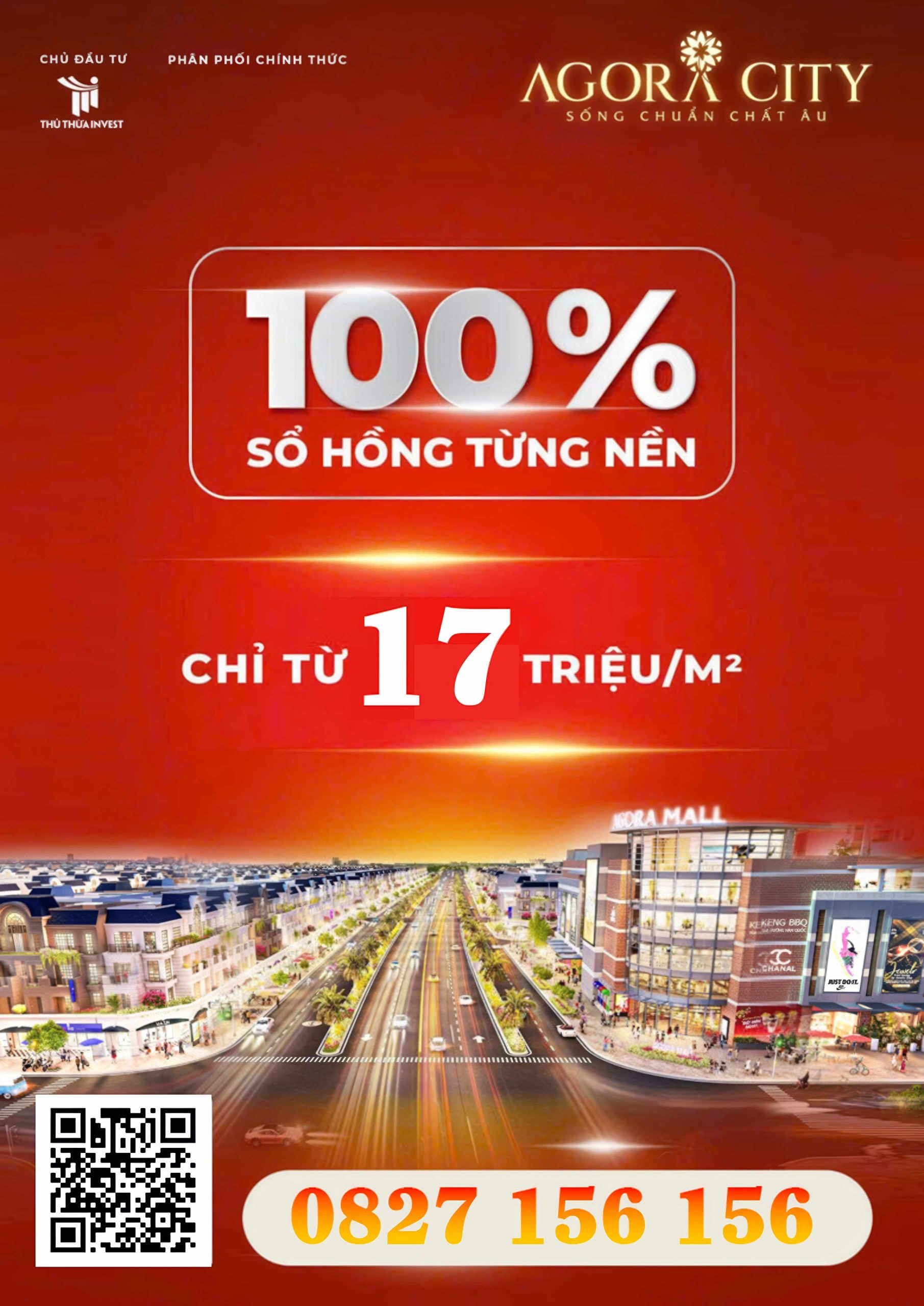 chính sách dự án Agora city